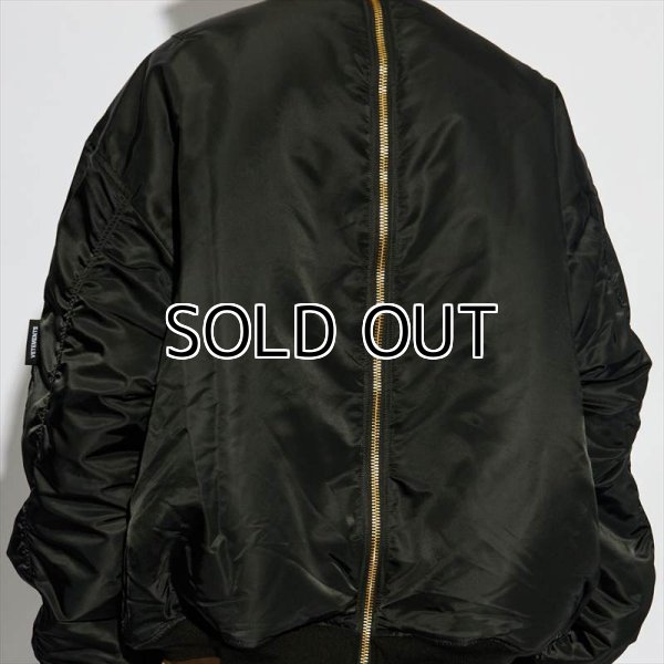 VETEMENTS ALPHA Double Zip Bomber Jacket (MA-1)