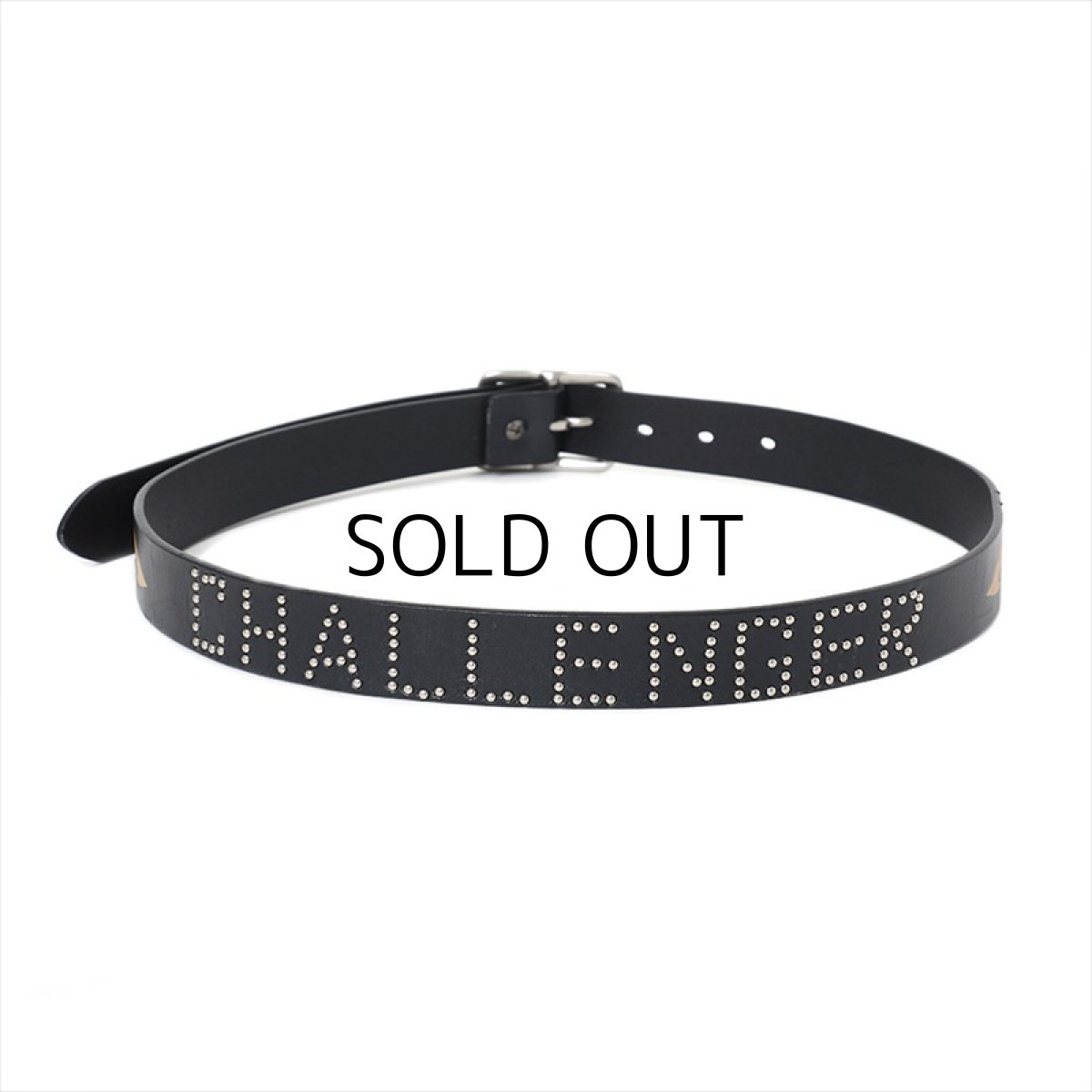 画像2: CHALLENGER Fire Leather Belt (ベルト) (2)