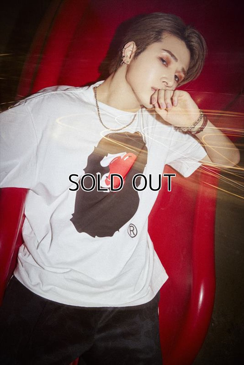 画像8: EMOTIONALLY UNAVAILABLE x A BATHING APE EU BAPE FACE SS TEE Black (Tシャツ) (8)