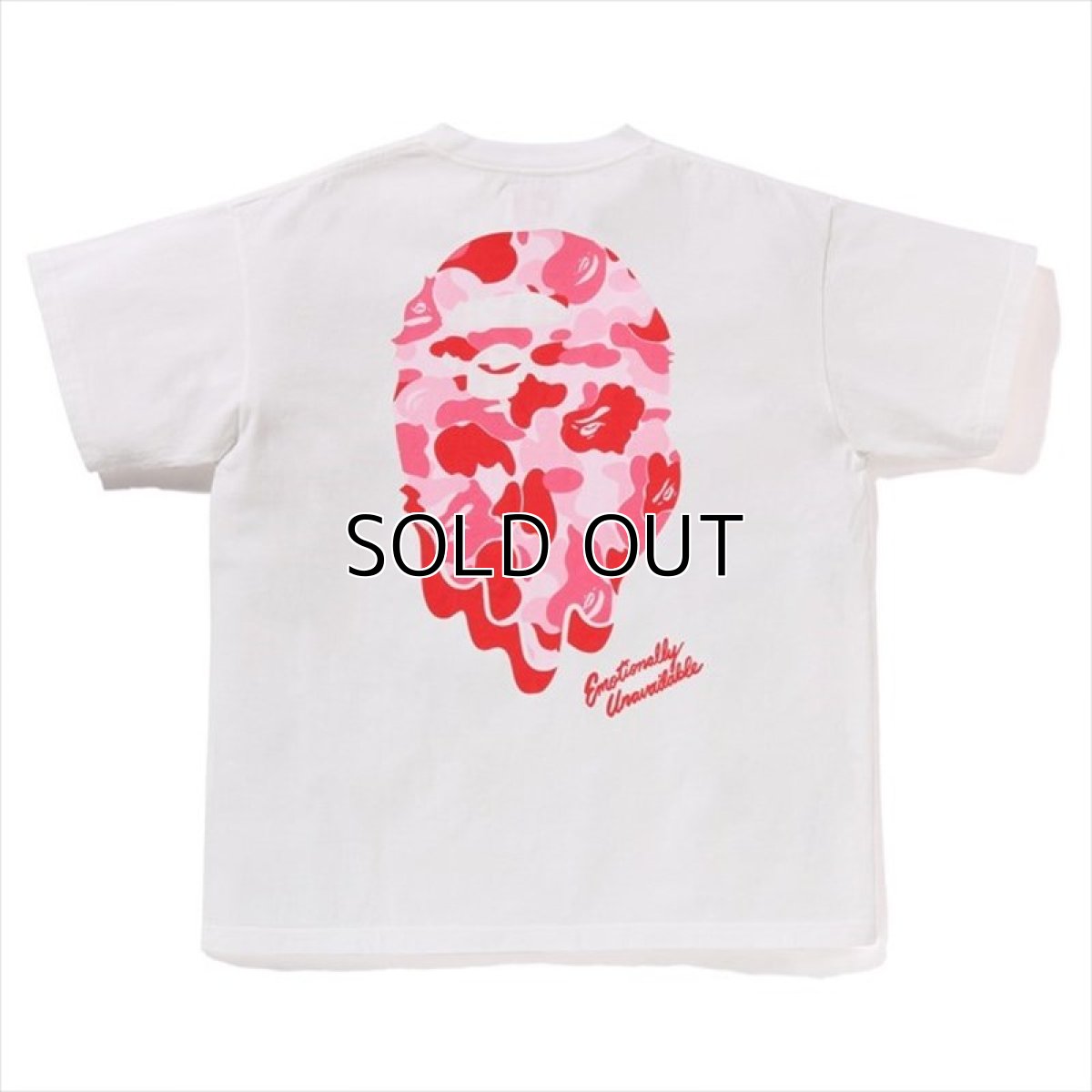 画像2: EMOTIONALLY UNAVAILABLE x A BATHING APE EU BAPE CAMO SS TEE White (Tシャツ) (2)