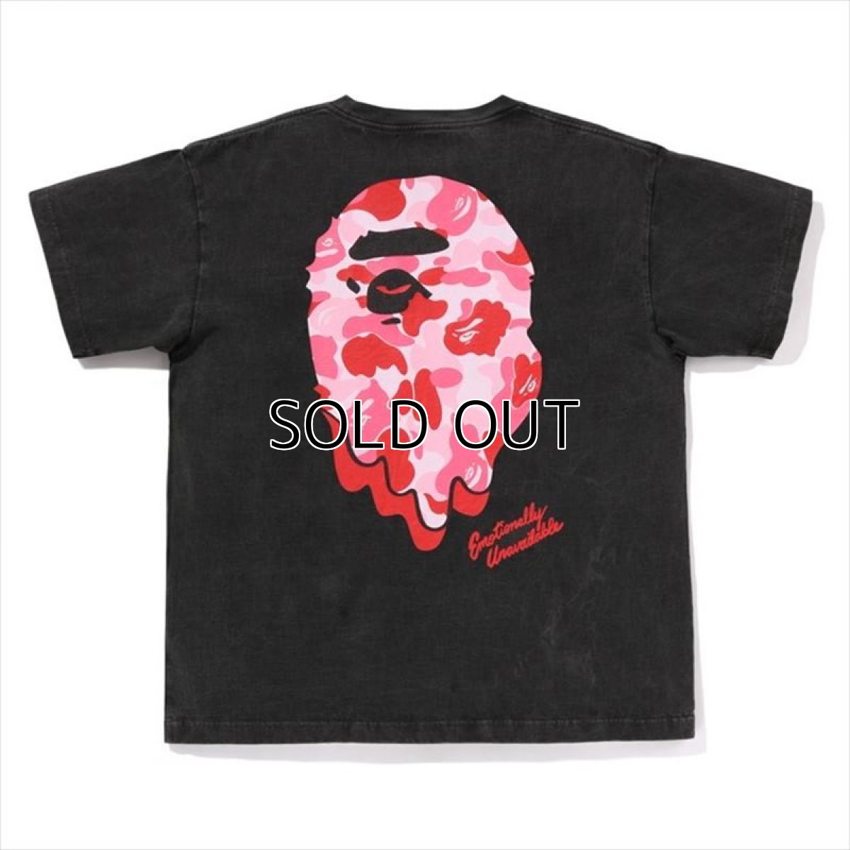 画像2: EMOTIONALLY UNAVAILABLE x A BATHING APE EU BAPE CAMO SS TEE Black (Tシャツ) (2)