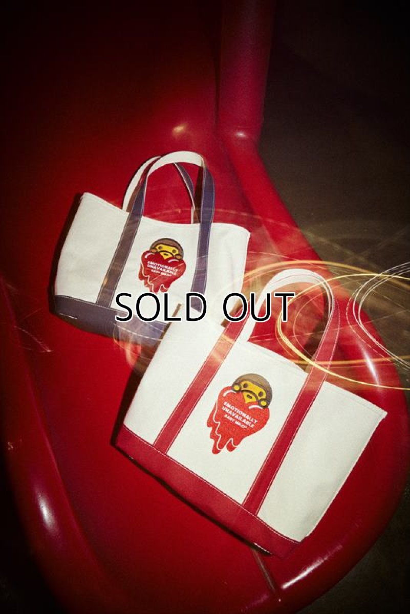 画像7: EMOTIONALLY UNAVAILABLE x A BATHING APE EU MILO TOTE (トートバッグ) (7)