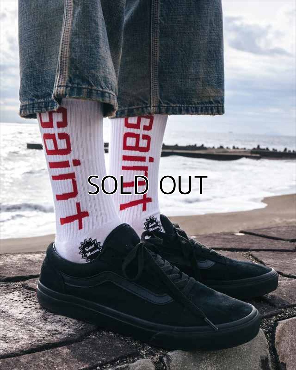 画像3: ©SAINT Mxxxxxx SOCKS SIT DOWN White (ソックス) (3)