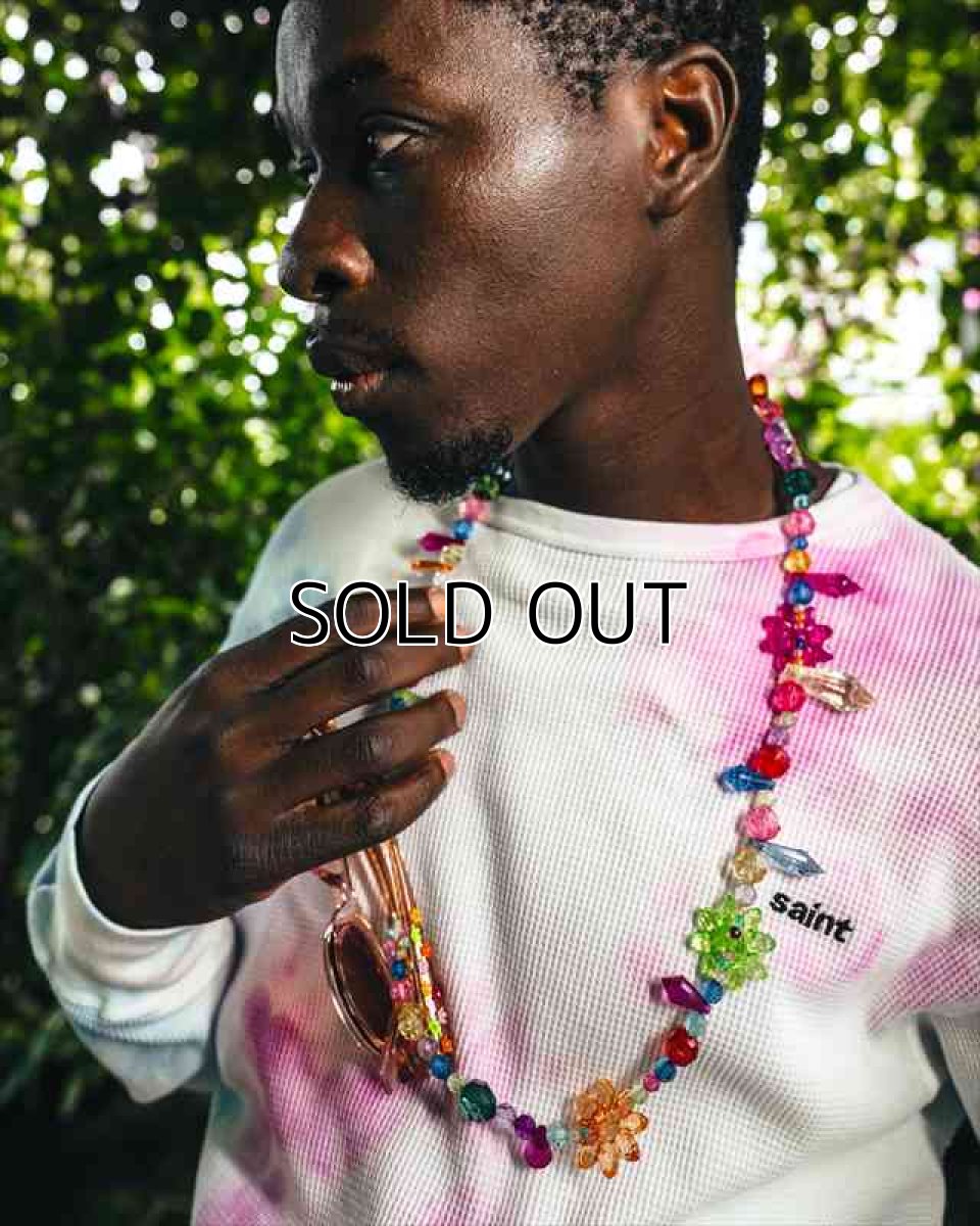 画像5: ©SAINT Mxxxxxx LS THARMAL TEE Tie Dye (サーマルロングスリーブTシャツ) (5)