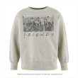 SAINT Mxxxxxx x FRIENDS FRD_CREW N SWEAT FRIENDS Gray