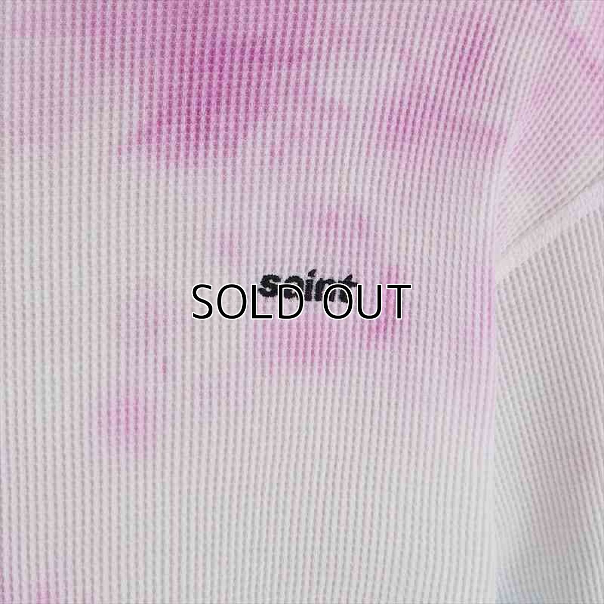 画像2: ©SAINT Mxxxxxx LS THARMAL TEE Tie Dye (サーマルロングスリーブTシャツ) (2)