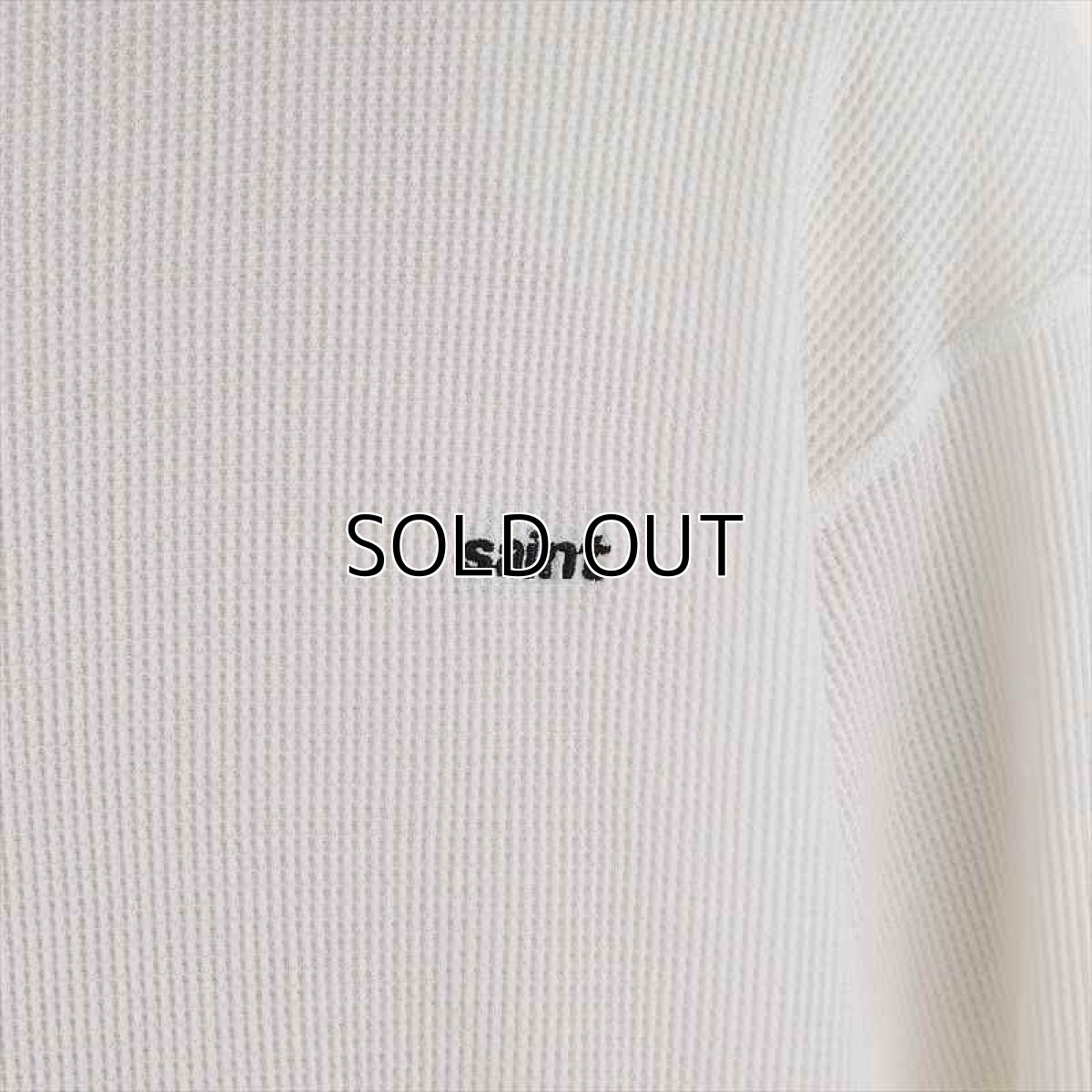 画像2: ©SAINT Mxxxxxx LS THARMAL TEE White (サーマルロングスリーブTシャツ) (2)