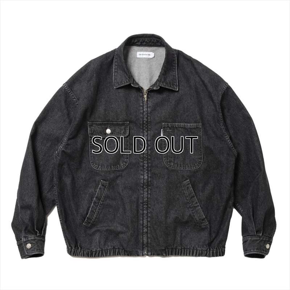 画像1: COOTIE PRODUCTIONS Denim Zip Up Work Jacket (デニムワークジャケット) (1)