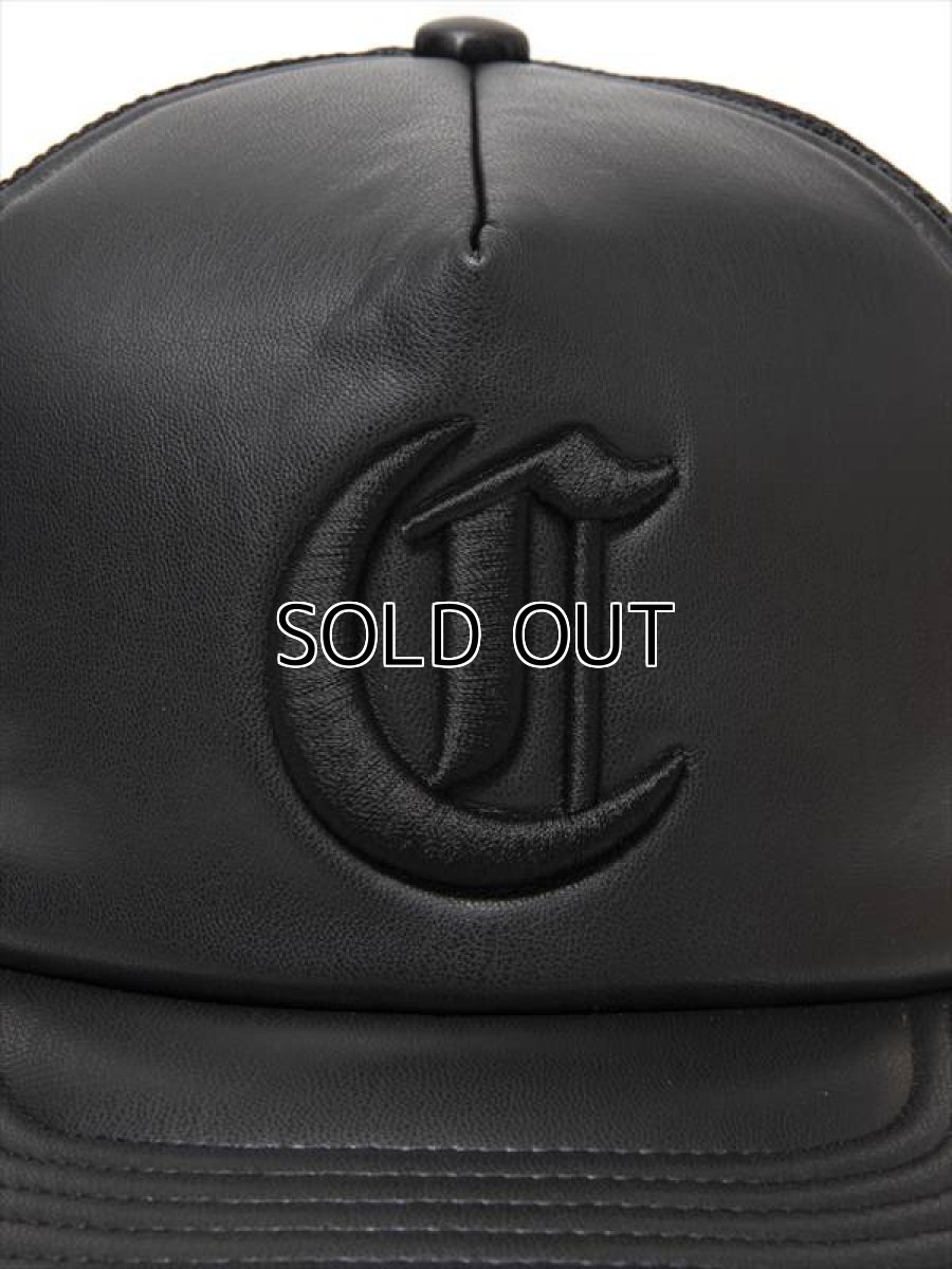 画像4: COOTIE PRODUCTIONS Faux Leather 5 Panel Mesh Cap (メッシュキャップ) (4)