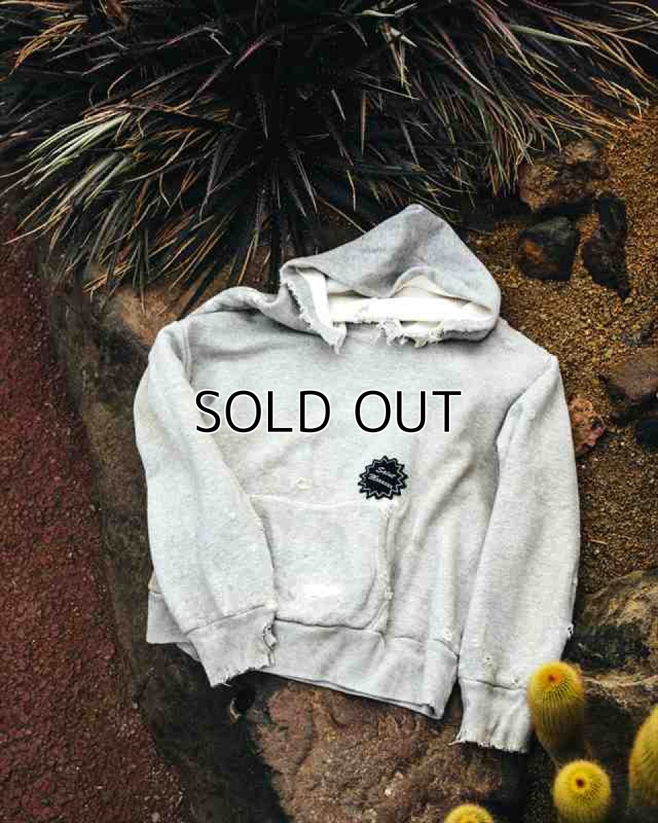 画像3: ©SAINT Mxxxxxx HOODIE DOUBLE FACE Gray (パーカー) (3)