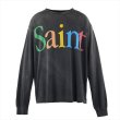 SAINT Mxxxxxx ロンT SAINT Mxxxxxx LS TEE TEMPEST Black