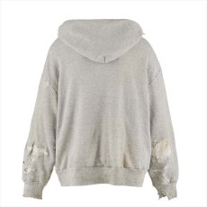 画像2: ©SAINT Mxxxxxx HOODIE DOUBLE FACE Gray (パーカー) (2)