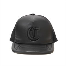画像2: COOTIE PRODUCTIONS Faux Leather 5 Panel Mesh Cap (メッシュキャップ) (2)