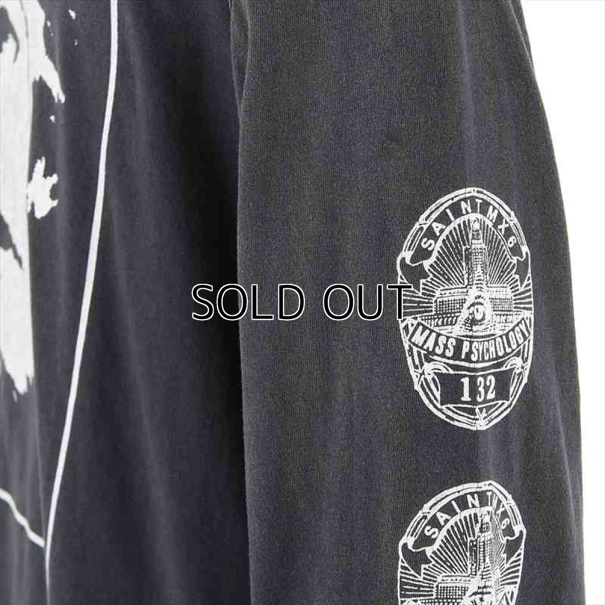 画像3: ©SAINT Mxxxxxx LS TEE LOVE SAINT Black (ロングスリーブTシャツ) (3)