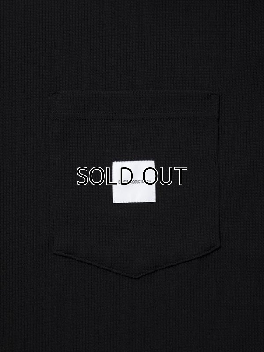 画像2: COOTIE PRODUCTIONS T/C Waffle Error Fit L/S Tee (サーマルロングスリーブTシャツ) (2)