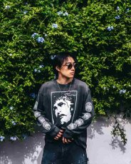 画像4: ©SAINT Mxxxxxx LS TEE LOVE SAINT Black (ロングスリーブTシャツ) (4)