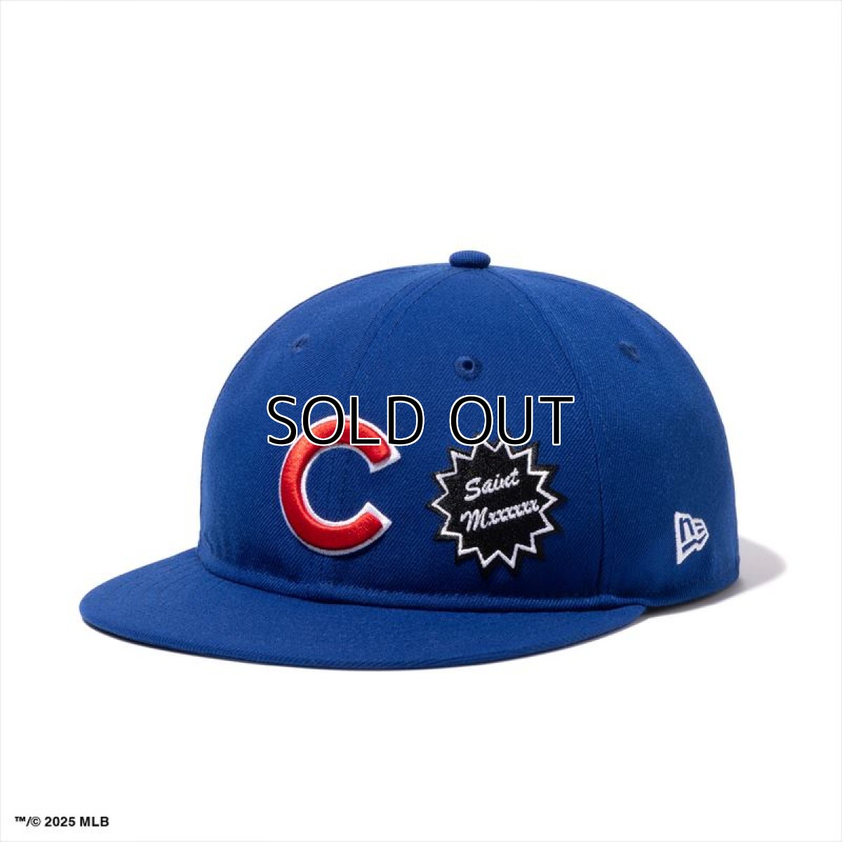 画像1: ©SAINT Mxxxxxx x NEW ERA NE_Cap CUBS Blue (カブス キャップ) (1)