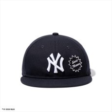 画像2: ©SAINT Mxxxxxx x NEW ERA NE_Cap YANKEES Navy (ヤンキース キャップ) (2)