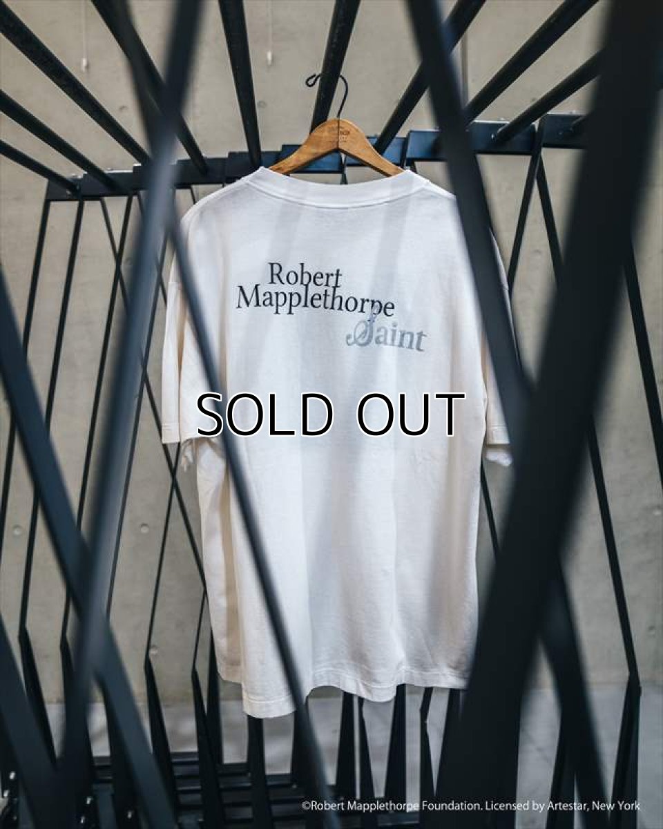 画像4: ©SAINT Mxxxxxx x ROBERT MAPPLETHORPE MT_SS TEE PICTURES White (Tシャツ) (4)