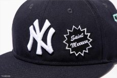画像6: ©SAINT Mxxxxxx x NEW ERA NE_Cap YANKEES Navy (ヤンキース キャップ) (6)