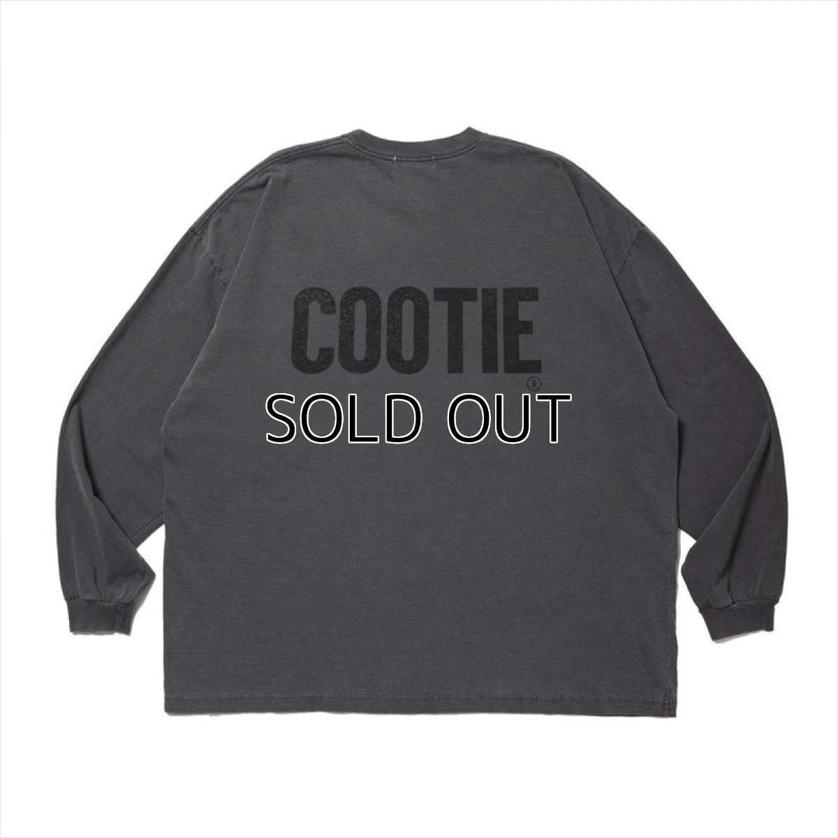 画像3: COOTIE PRODUCTIONS Pigment Dyed L/S Tee (ロングスリーブTシャツ) (3)