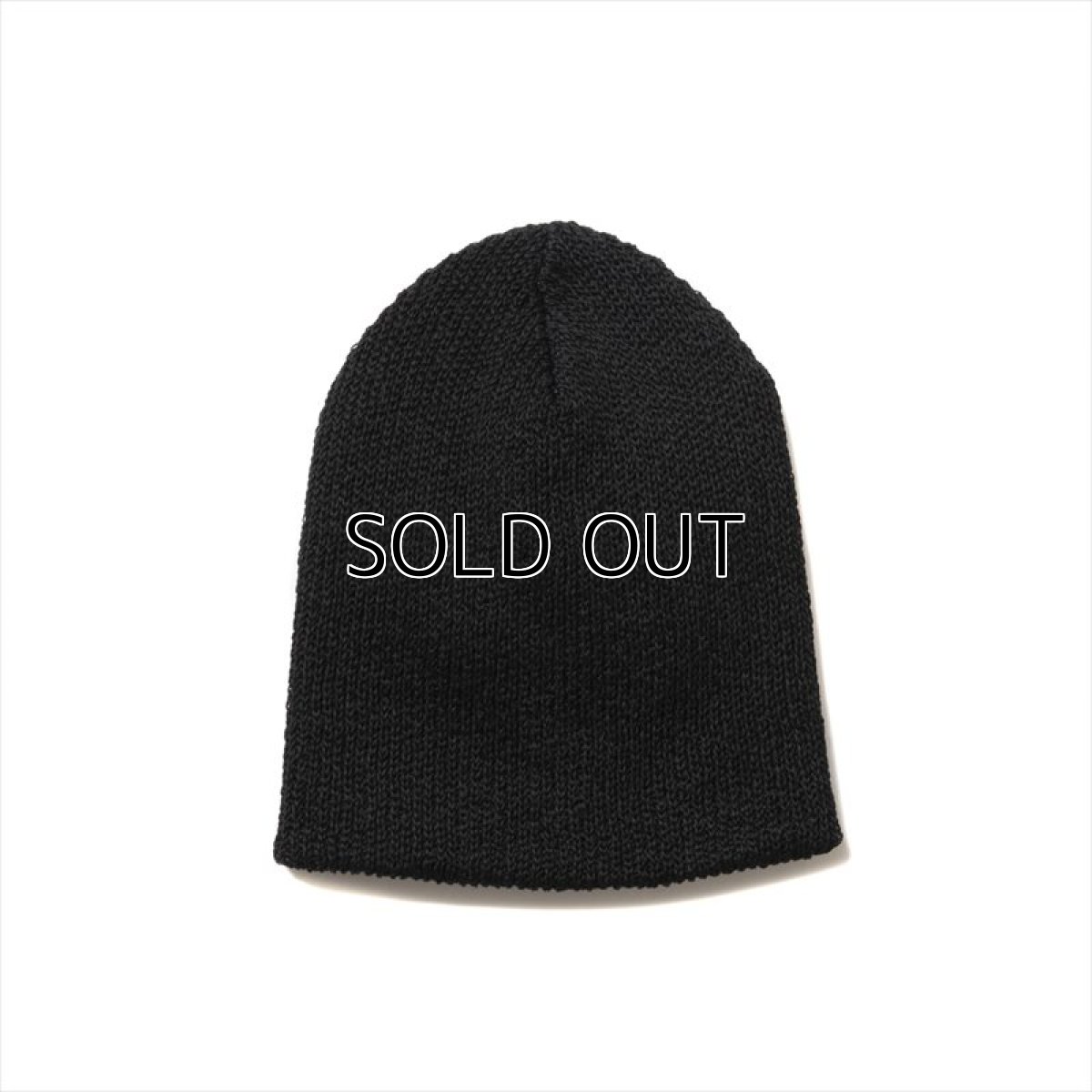 画像1: COOTIE PRODUCTIONS Rib Stitch Cuffless Beanie (ビーニー) (1)
