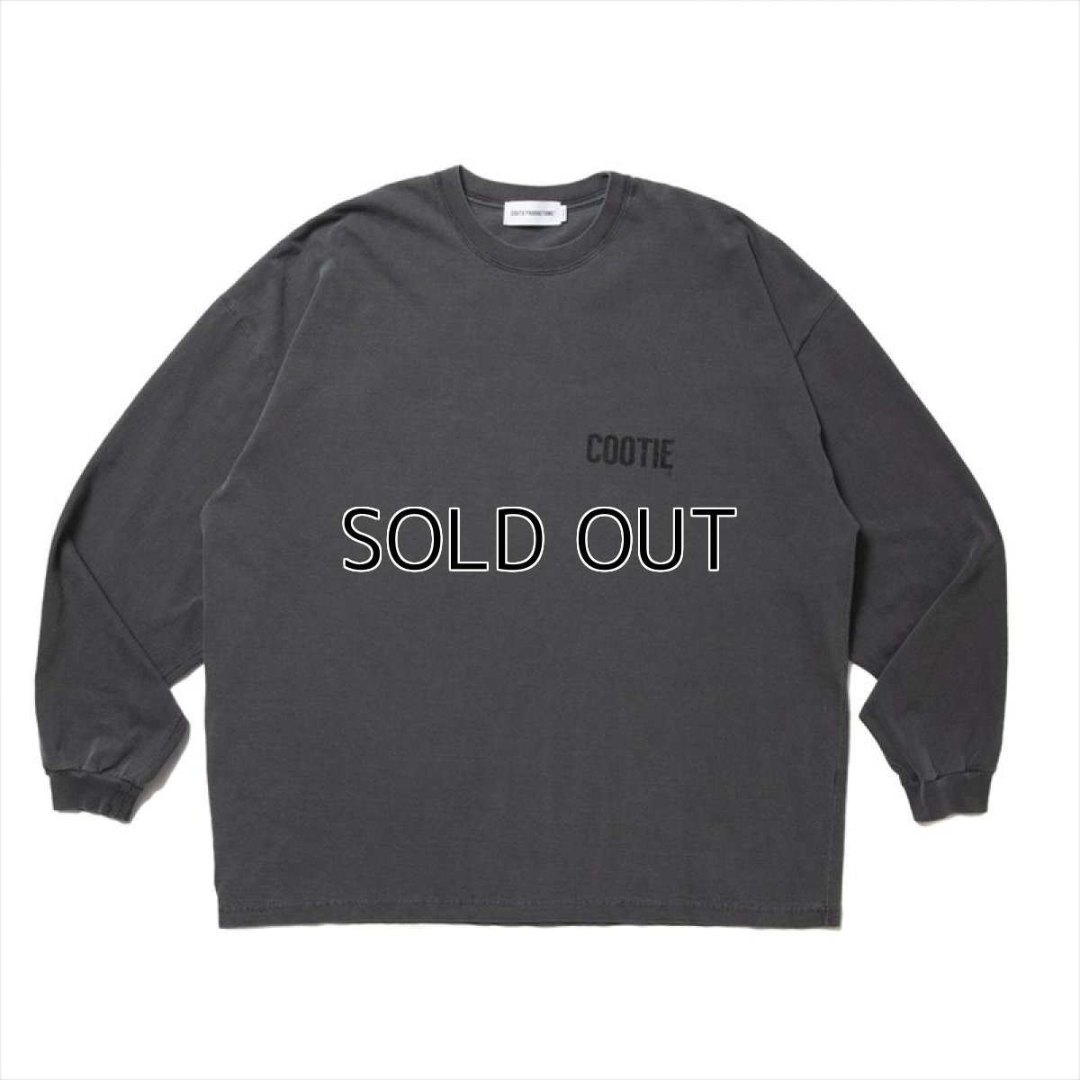 画像1: COOTIE PRODUCTIONS Pigment Dyed L/S Tee (ロングスリーブTシャツ) (1)