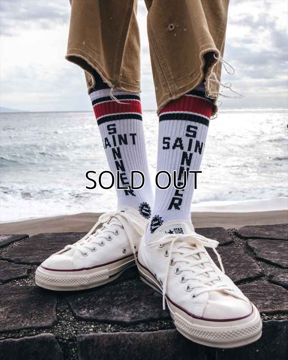 画像3: ©SAINT Mxxxxxx SOCKS SAINT SINNER Red (ソックス) (3)