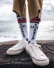 画像3: ©SAINT Mxxxxxx SOCKS SAINT SINNER Red (ソックス) (3)