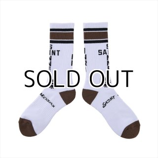 国内発送☆Saint Mxxxxxx☆SOCKS/SAINT SINNER/BROWN SAINT Mxxxxxx SOCKS SAINT SINNER Brown