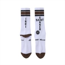 画像2: ©SAINT Mxxxxxx SOCKS SAINT SINNER Brown (ソックス) (2)