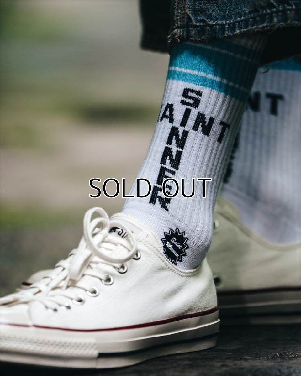 画像3: ©SAINT Mxxxxxx SOCKS SAINT SINNER Sky Blue (ソックス) (3)