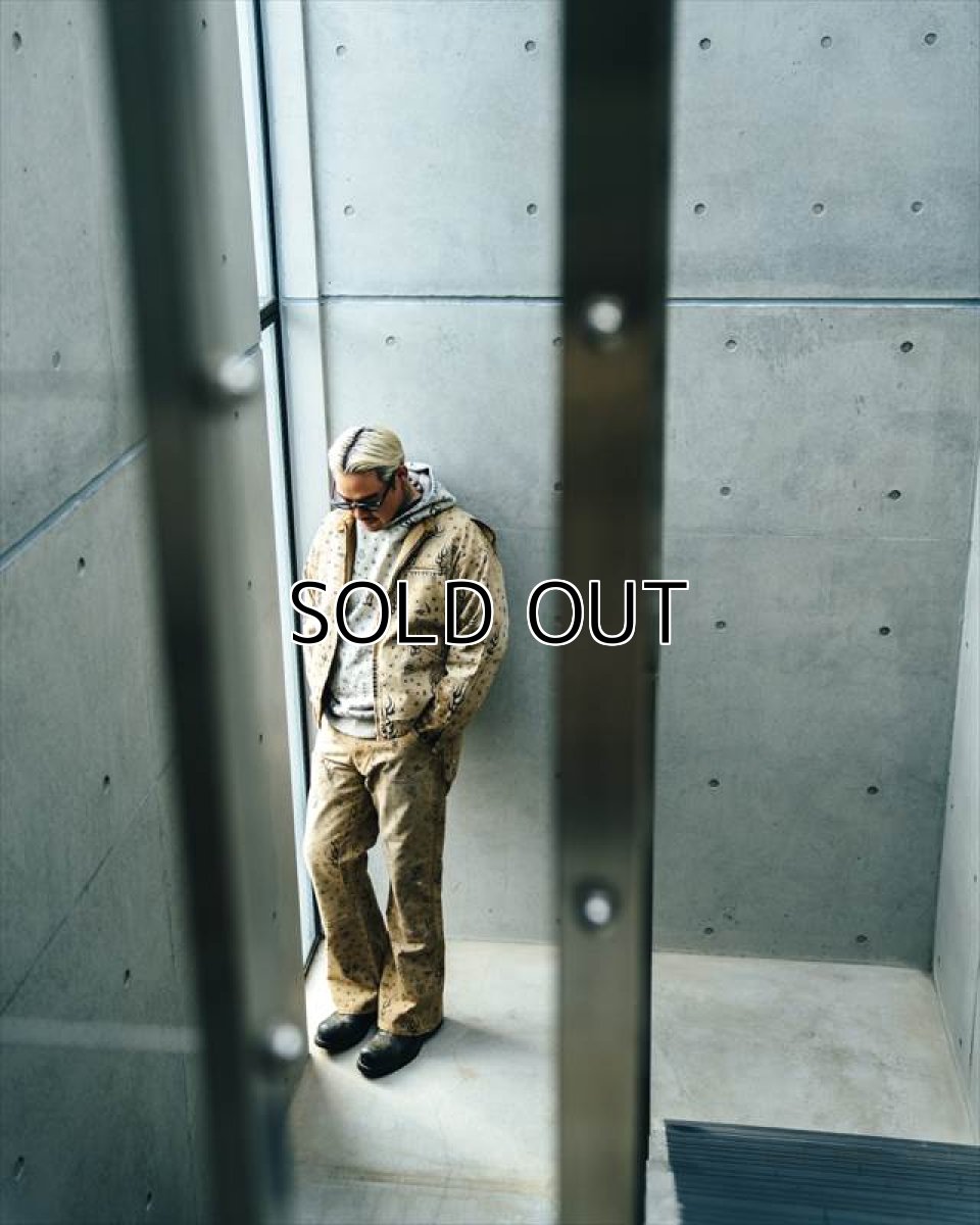 画像3: ©SAINT Mxxxxxx x DR.WOO DW_DBL KNEE PNTS Dr.Woo Beige (ダブルニーペインターパンツ) (3)