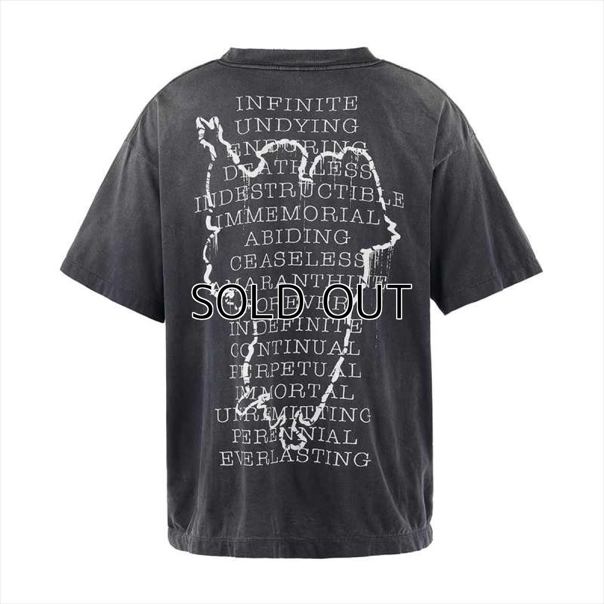 画像2: ©SAINT Mxxxxxx SS TEE HOPE SPRING Black (Tシャツ) (2)