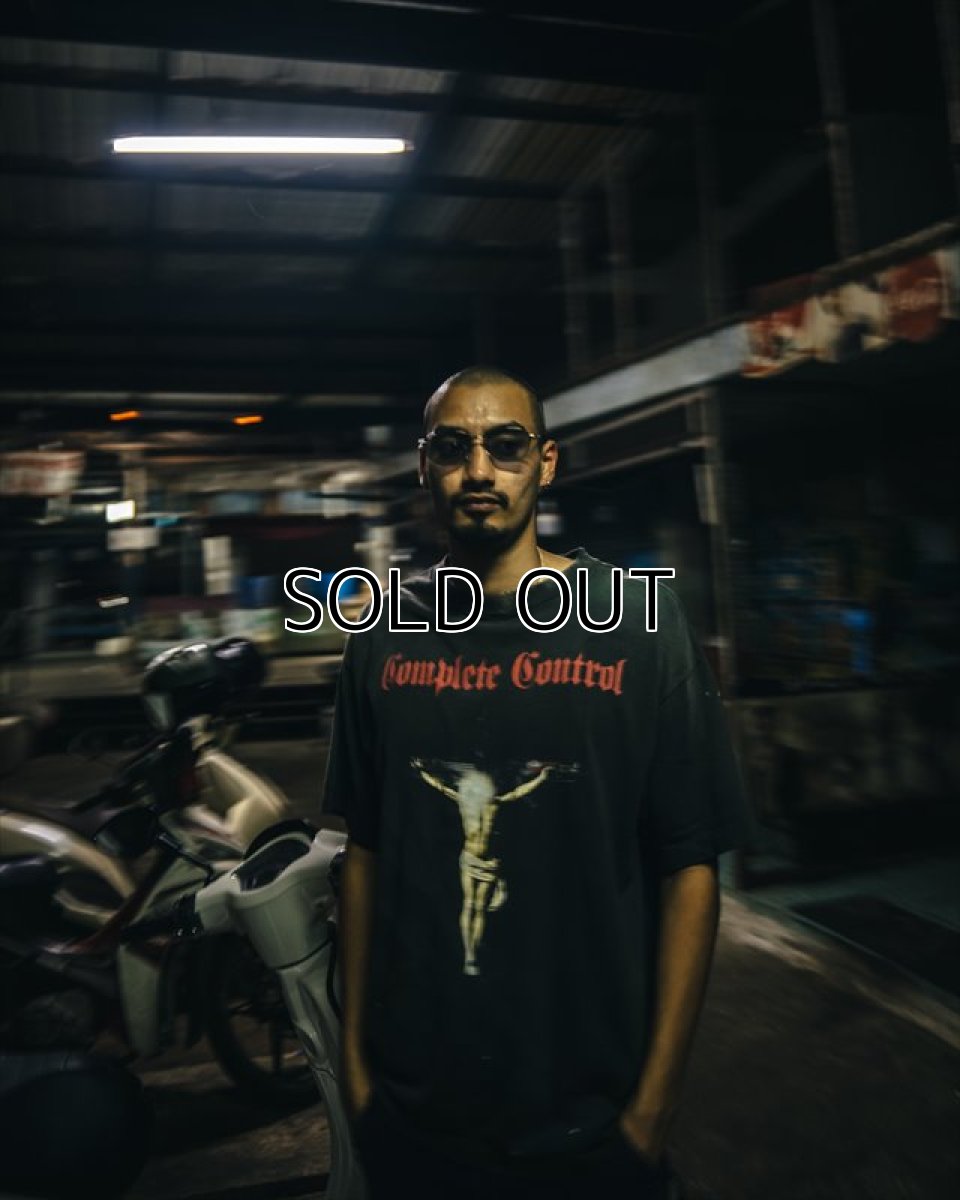 画像4: ©SAINT Mxxxxxx Kosuke Kawamura KK_SS TEE COMPLETE CONTRL Black (Tシャツ) (4)