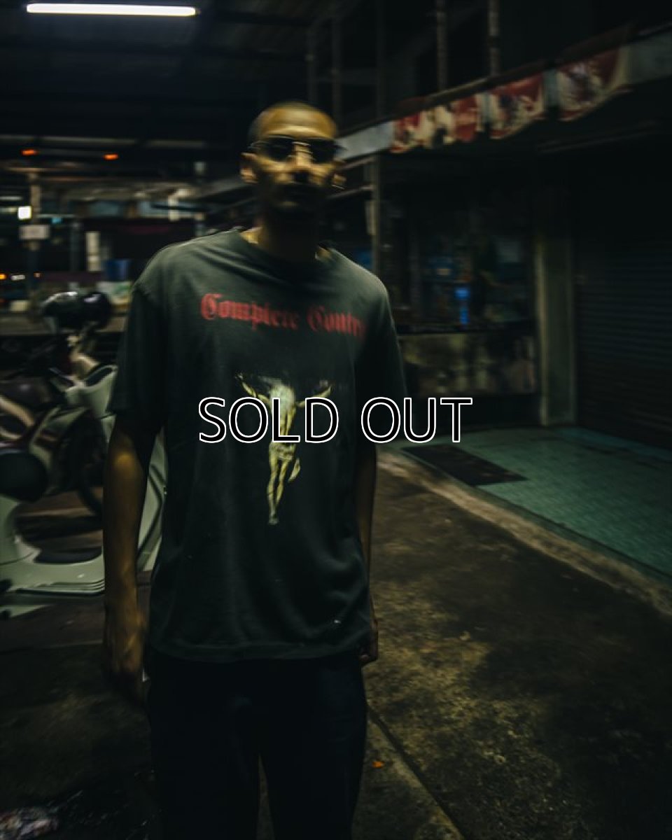 画像7: ©SAINT Mxxxxxx Kosuke Kawamura KK_SS TEE COMPLETE CONTRL Black (Tシャツ) (7)