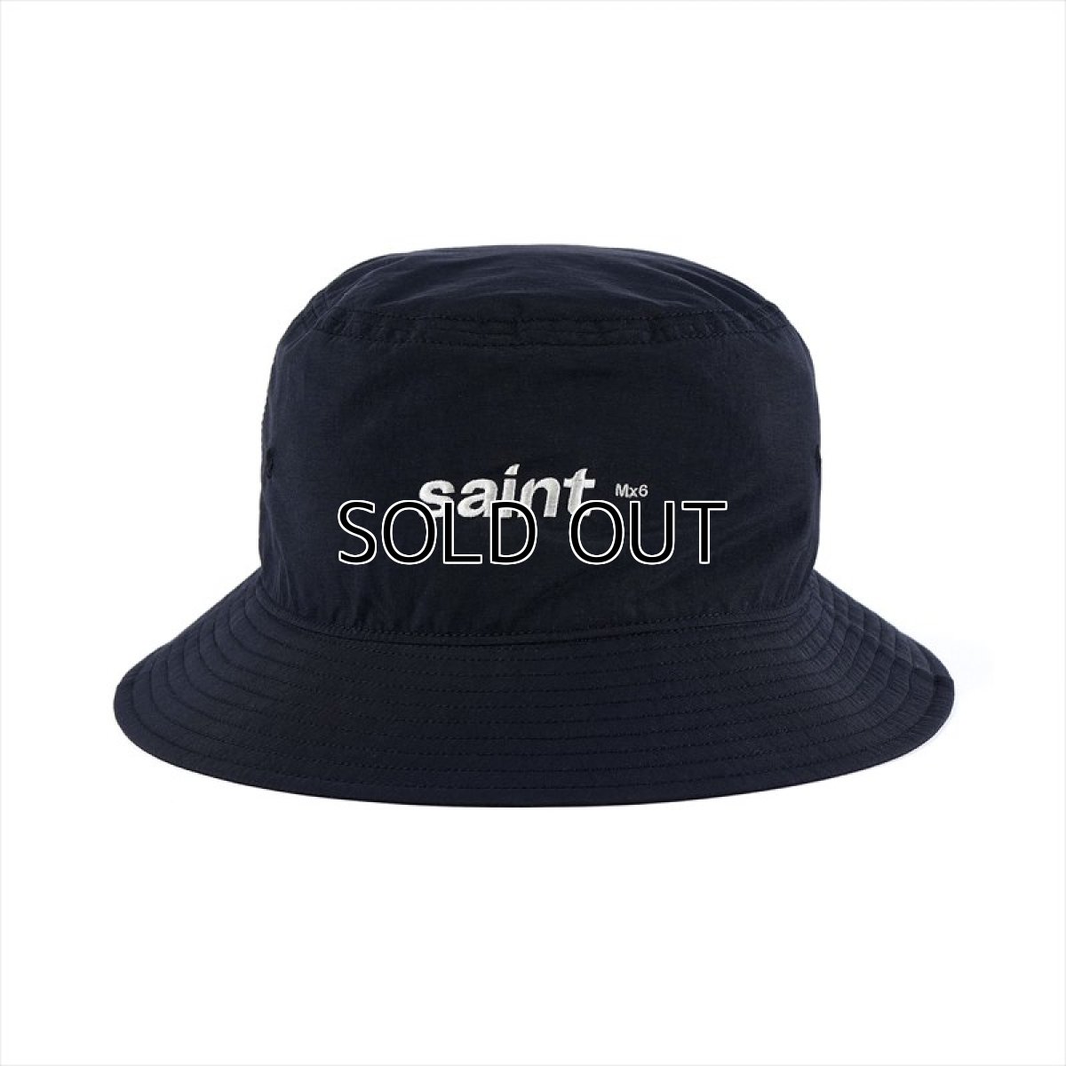 画像1: ©SAINT Mxxxxxx BUCKET HAT SAINT Black (バケットハット) (1)