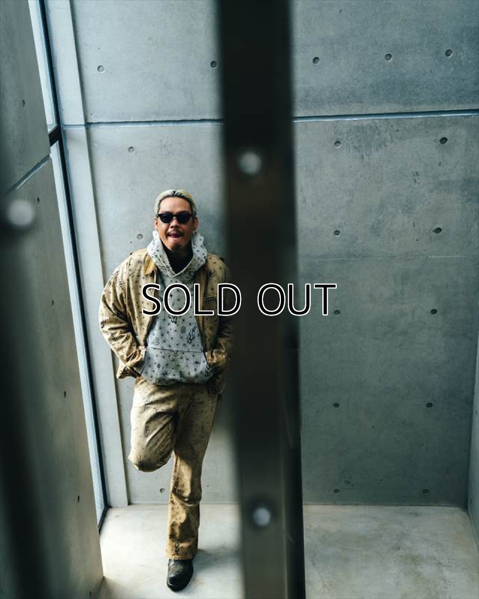 画像6: ©SAINT Mxxxxxx x DR.WOO DW_DBL KNEE PNTS Dr.Woo Beige (ダブルニーペインターパンツ) (6)