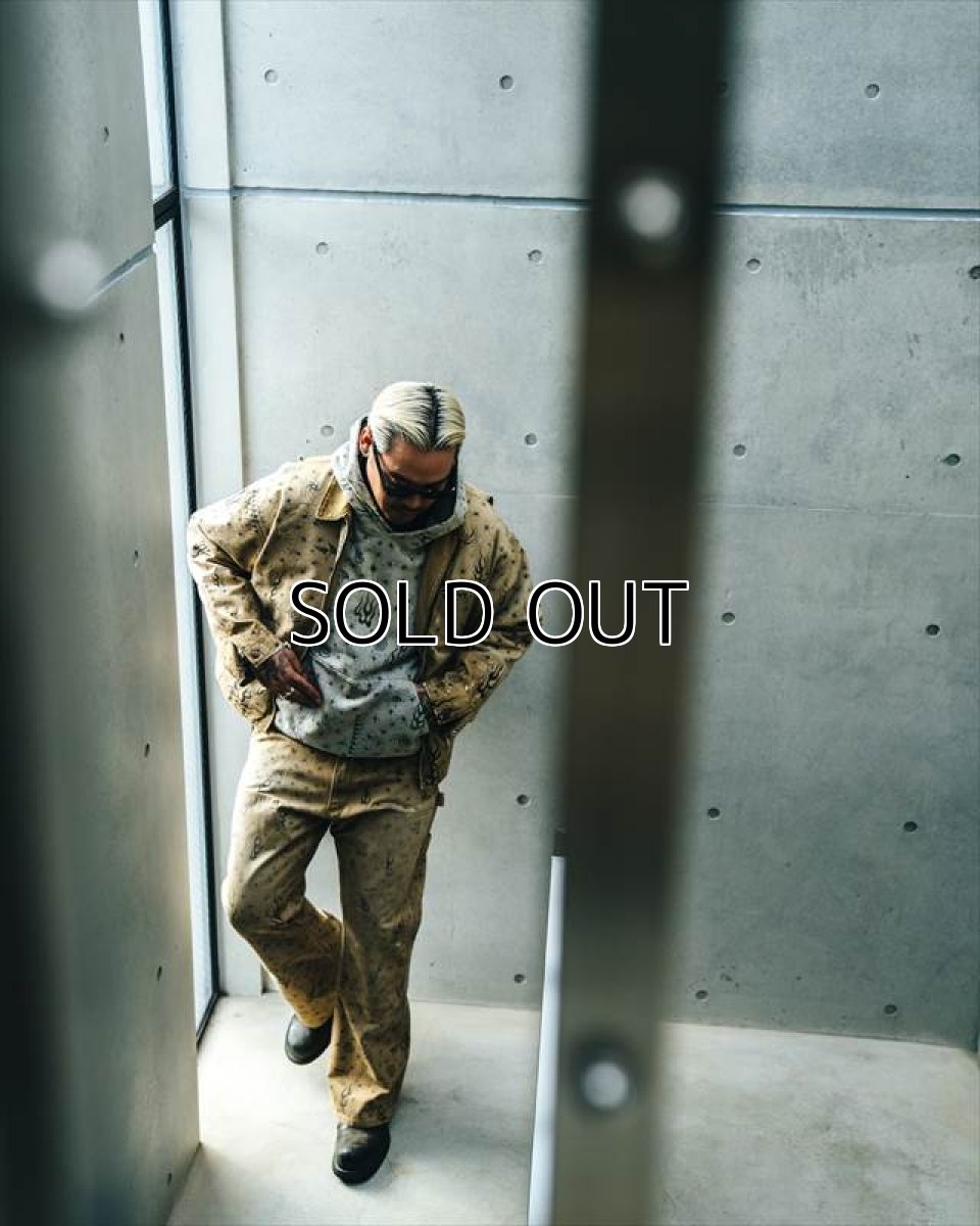 画像5: ©SAINT Mxxxxxx x DR.WOO DW_DBL KNEE PNTS Dr.Woo Beige (ダブルニーペインターパンツ) (5)