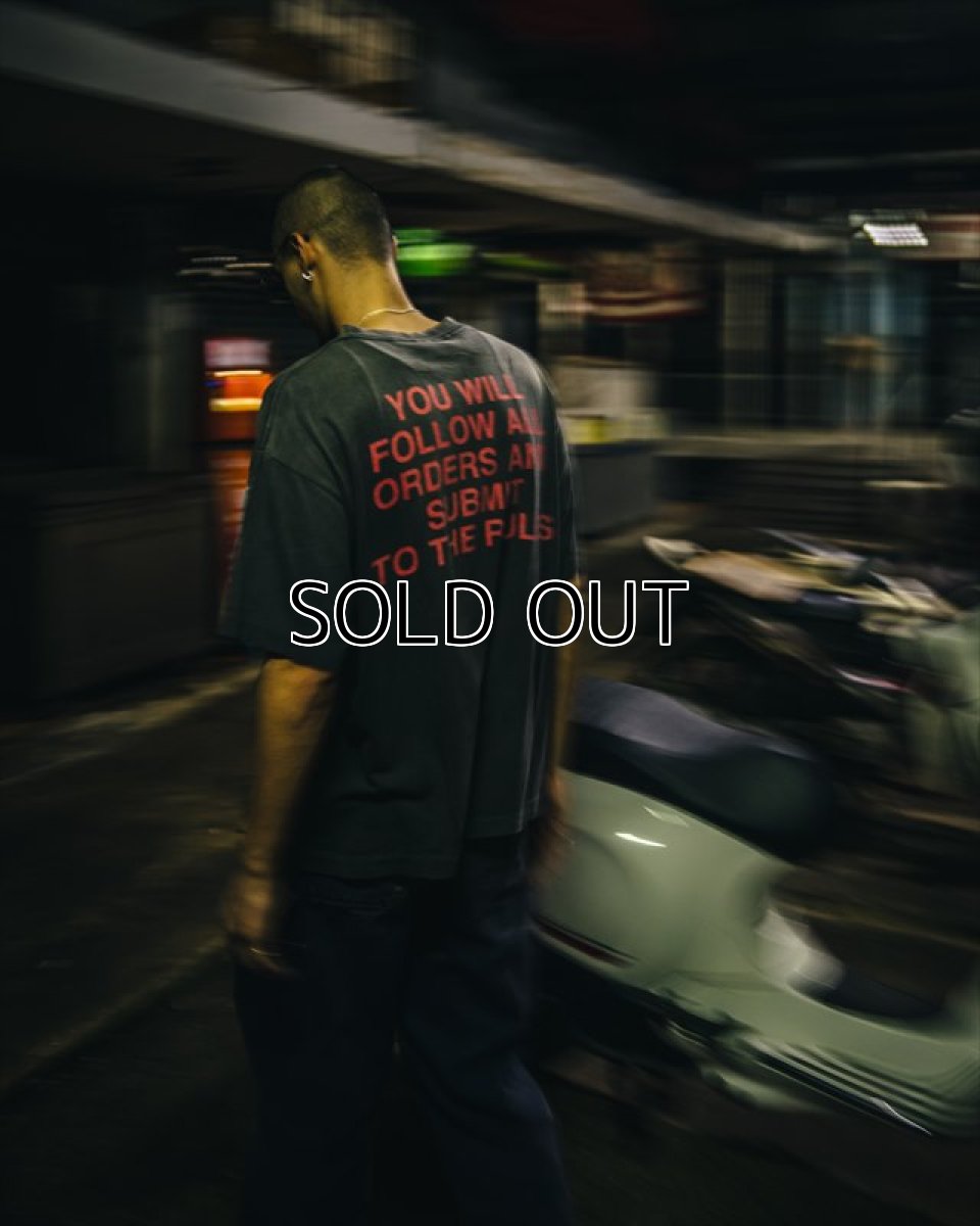 画像8: ©SAINT Mxxxxxx Kosuke Kawamura KK_SS TEE COMPLETE CONTRL Black (Tシャツ) (8)