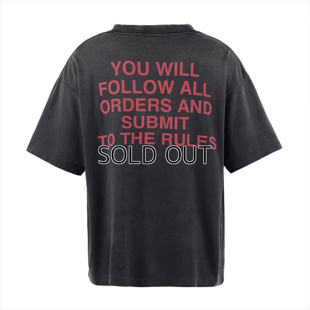 画像2: ©SAINT Mxxxxxx Kosuke Kawamura KK_SS TEE COMPLETE CONTRL Black (Tシャツ) (2)