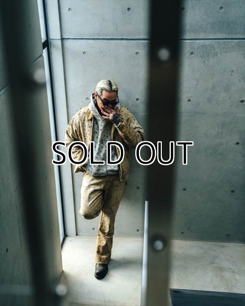 SAINT Mxxxxxx x DR.WOO DW_DETROIT JKT Dr.Woo Beige