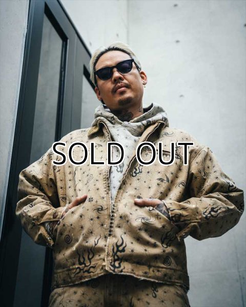 SAINT Mxxxxxx x DR.WOO DW_DETROIT JKT Dr.Woo Beige