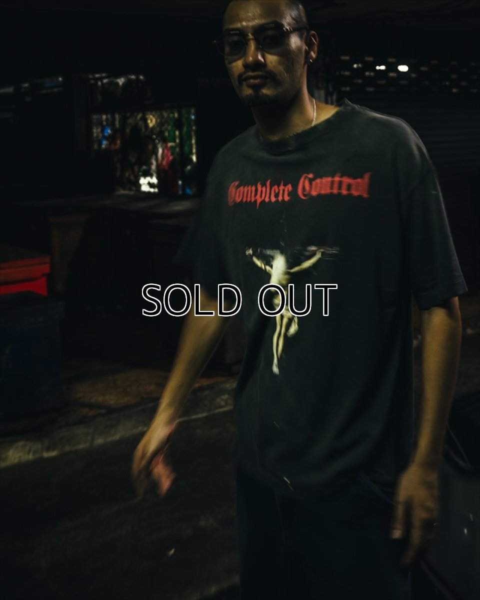 画像5: ©SAINT Mxxxxxx Kosuke Kawamura KK_SS TEE COMPLETE CONTRL Black (Tシャツ) (5)