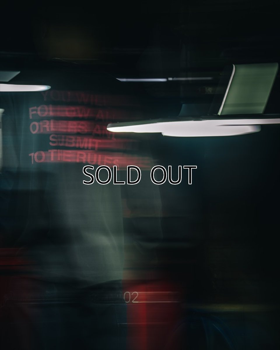 画像4: ©SAINT Mxxxxxx Kosuke Kawamura KK_LS TEE COMPLETE CONTRL Black (ロングスリーブTシャツ) (4)