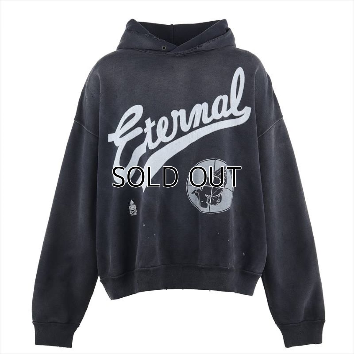 画像1: ©SAINT Mxxxxxx x FEAR OF GOD FG_HOODIE SNT OF GOD Black (パーカー) (1)