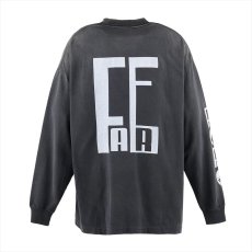 画像2: ©SAINT Mxxxxxx x FEAR OF GOD FG_LS TEE SNT OF GOD Black (ロングスリーブTシャツ) (2)