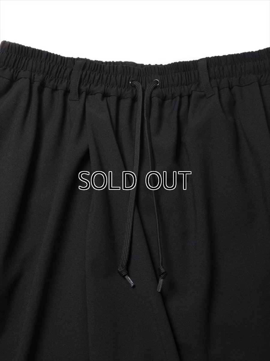 画像2: COOTIE PRODUCTIONS Leno Cloth Wrap Wide Easy Trousers (ラップワイドイージートラウザーズ) (2)