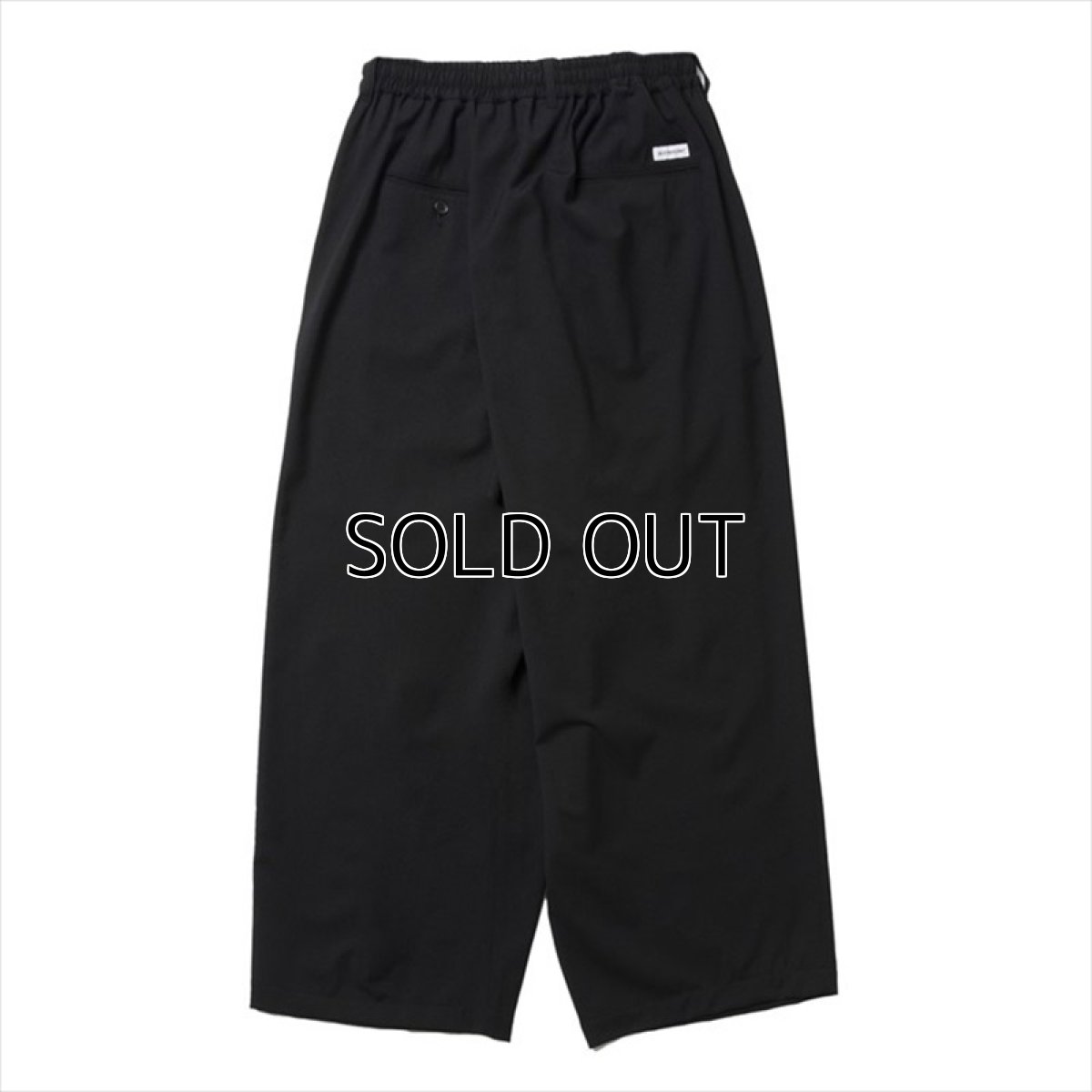 画像3: COOTIE PRODUCTIONS Leno Cloth Wrap Wide Easy Trousers (ラップワイドイージートラウザーズ) (3)