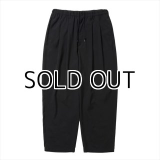 COOTIE PRODUCTIONS 2タックパンツ COOTIE / Garment Dyed 2 Tuck Easy Pants -Black-